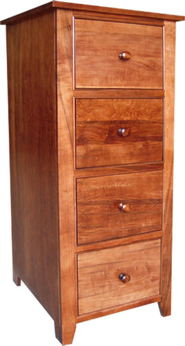 four drawer wooden filing cabinet by bonds decor 