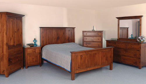 dark wood bedroom set series by bonds decor