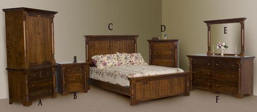 Bevel Top Bedroom Collection from Bonds Decor 