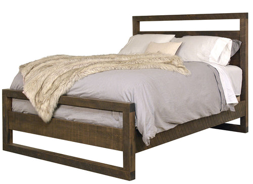 Tempus wooden bed frame from the bed set collection by Bonds Decor